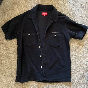 Supreme 2017 Black Terry S/S Tee
